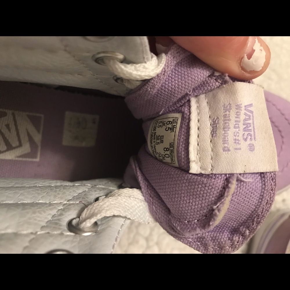 Vans high top old skool skater shoes